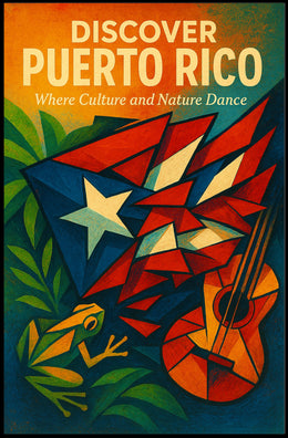 Discover Puerto Rico Wall Art Print PosterGoat