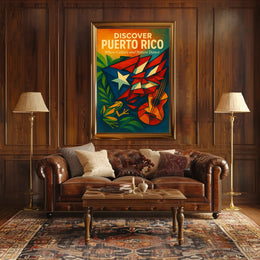 Discover Puerto Rico Wall Art Print PosterGoat