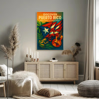 Discover Puerto Rico Wall Art Print PosterGoat