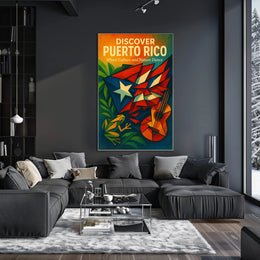 Discover Puerto Rico Wall Art Print PosterGoat