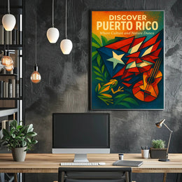 Discover Puerto Rico Wall Art Print PosterGoat