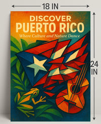 Discover Puerto Rico Wall Art Print PosterGoat