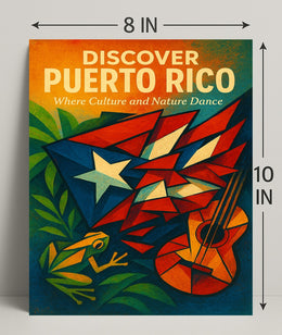 Discover Puerto Rico Wall Art Print PosterGoat
