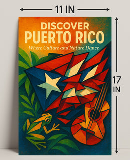 Discover Puerto Rico Wall Art Print PosterGoat