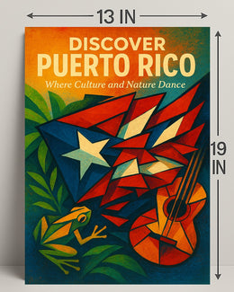 Discover Puerto Rico Wall Art Print PosterGoat