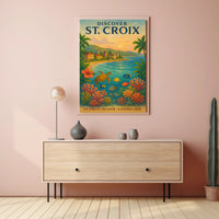 Discover St. Croix Poster PosterGoat
