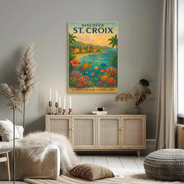Discover St. Croix Poster PosterGoat