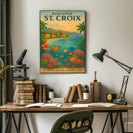 Discover St. Croix Poster PosterGoat