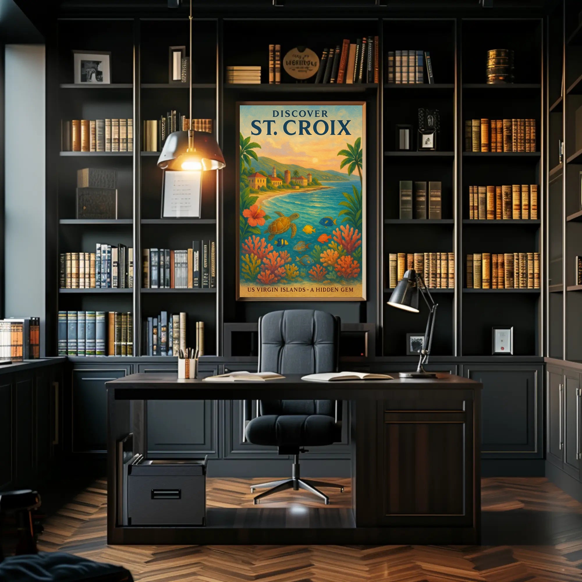 Discover St. Croix Poster PosterGoat