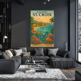 Discover St. Croix Poster PosterGoat