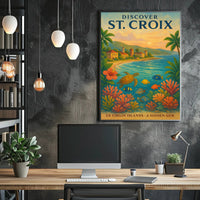 Discover St. Croix Poster PosterGoat