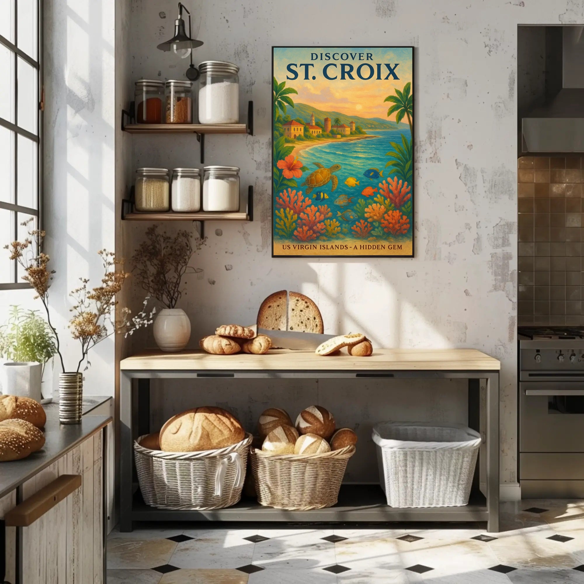 Discover St. Croix Poster PosterGoat