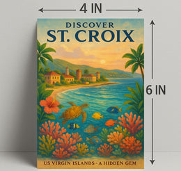 Discover St. Croix Poster PosterGoat