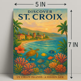 Discover St. Croix Poster PosterGoat