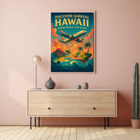 Discover Surreal Hawaii Surreal Poster PosterGoat