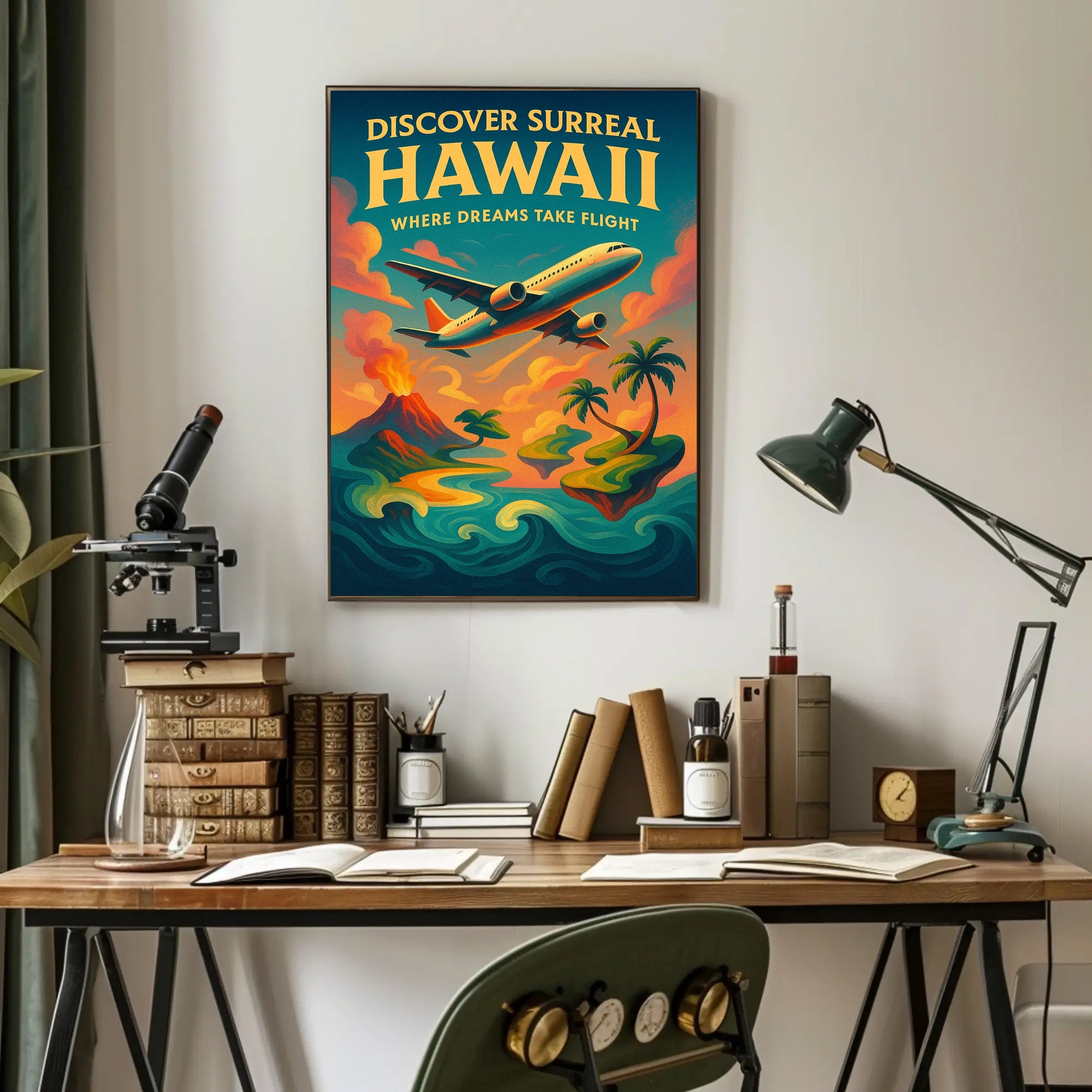 Discover Surreal Hawaii Surreal Poster PosterGoat