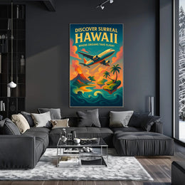 Discover Surreal Hawaii Surreal Poster PosterGoat