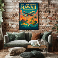 Discover Surreal Hawaii Surreal Poster PosterGoat