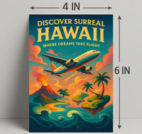 Discover Surreal Hawaii Surreal Poster PosterGoat