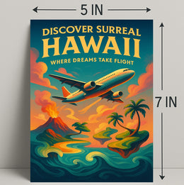 Discover Surreal Hawaii Surreal Poster PosterGoat
