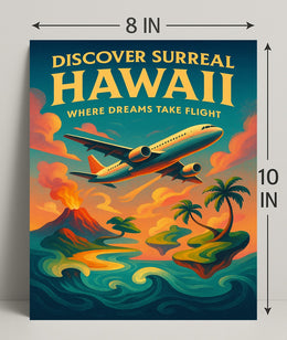 Discover Surreal Hawaii Surreal Poster PosterGoat
