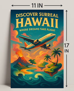 Discover Surreal Hawaii Surreal Poster PosterGoat