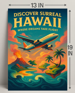 Discover Surreal Hawaii Surreal Poster PosterGoat