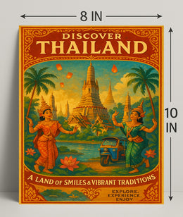 Discover Thailand Poster PosterGoat