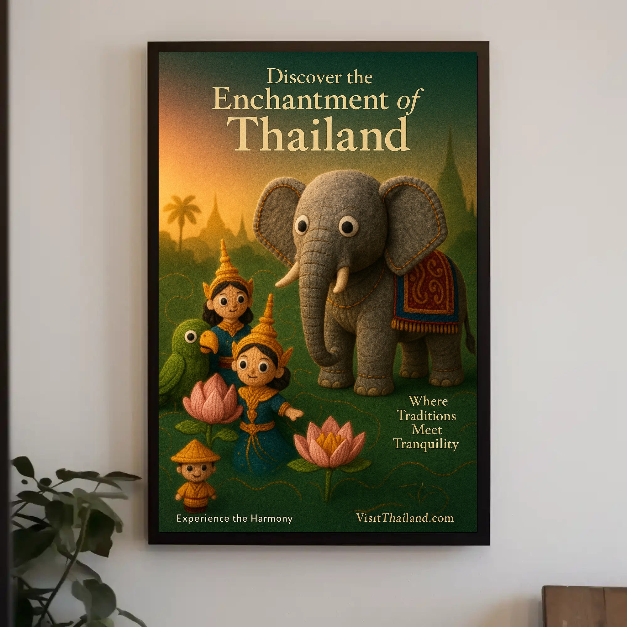 Discover The Enchantment Of Thailand Poster PosterGoat