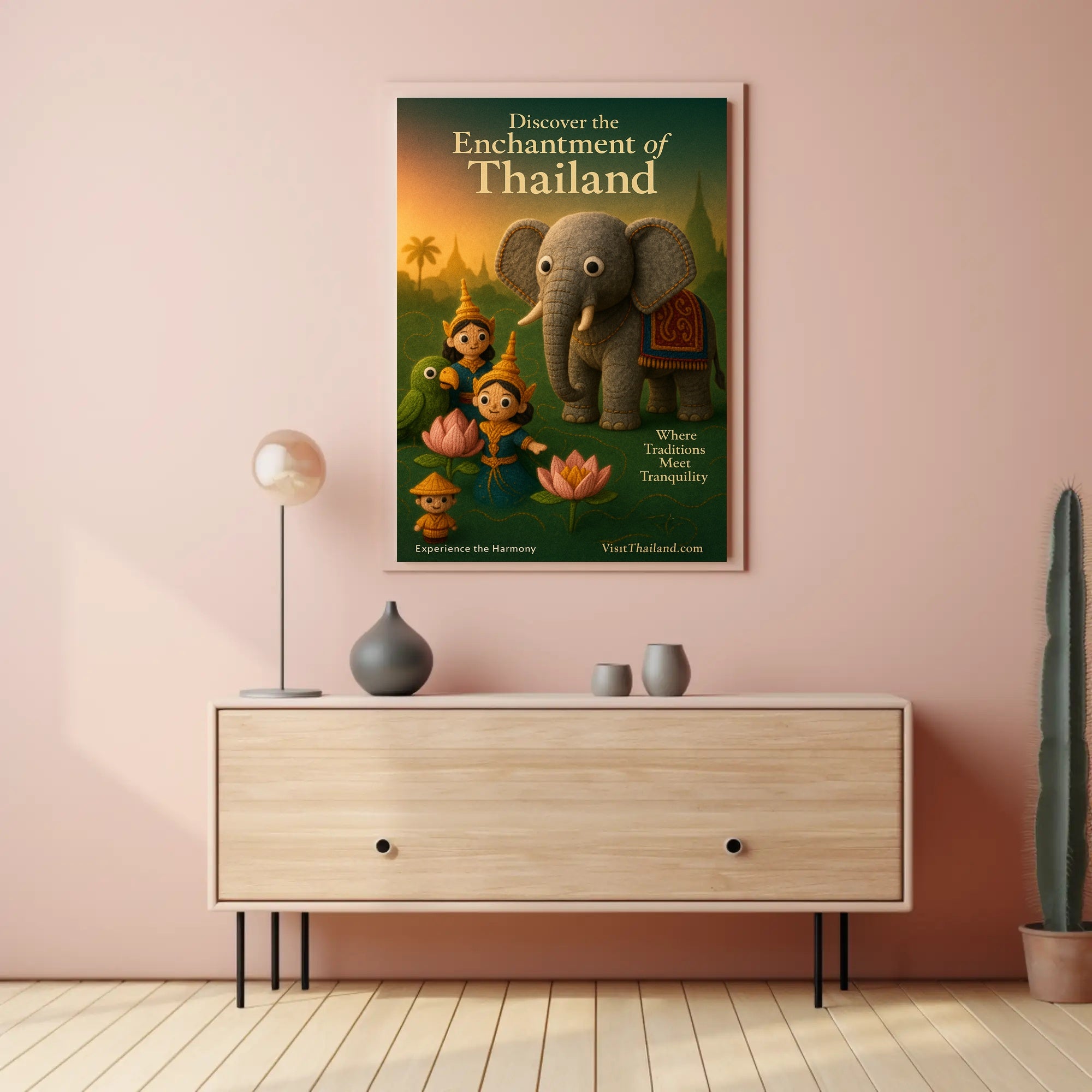 Discover The Enchantment Of Thailand Poster PosterGoat