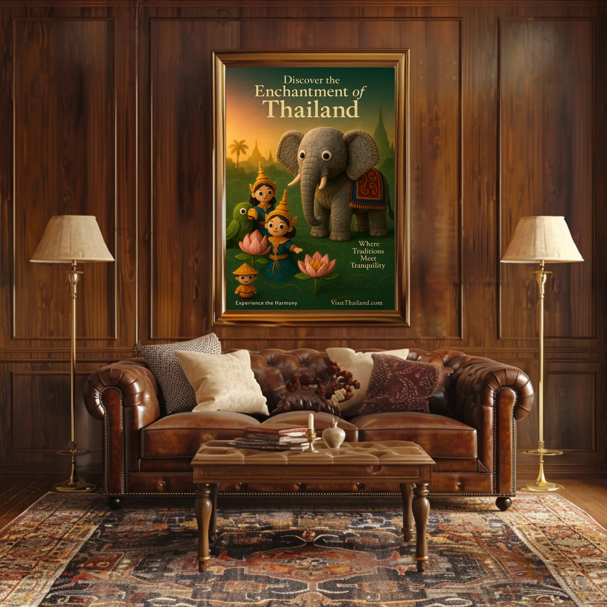 Discover The Enchantment Of Thailand Poster PosterGoat