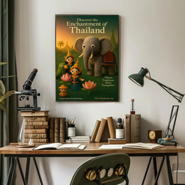 Discover The Enchantment Of Thailand Poster PosterGoat