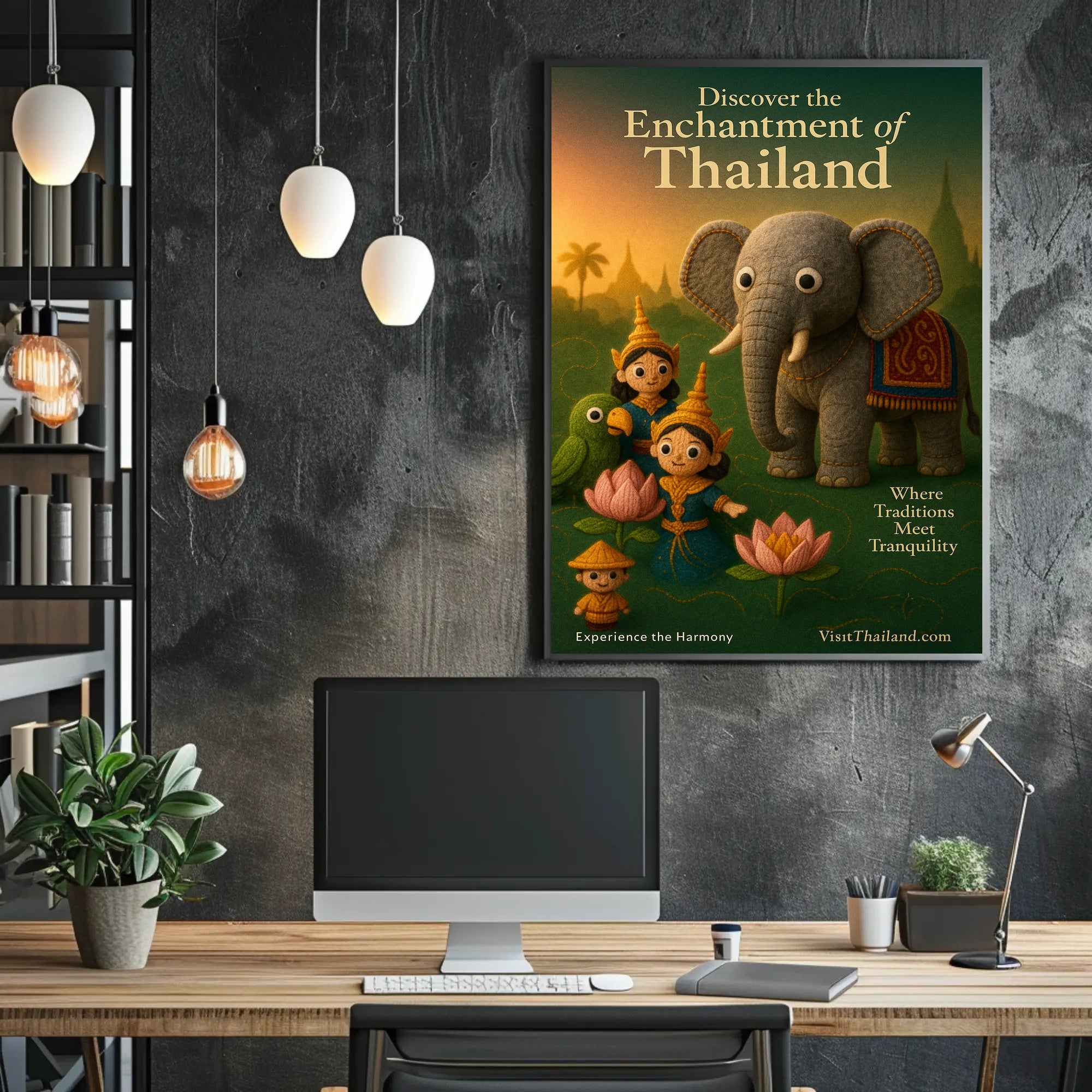Discover The Enchantment Of Thailand Poster PosterGoat