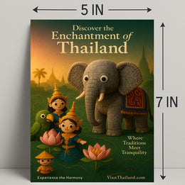Discover The Enchantment Of Thailand Poster PosterGoat