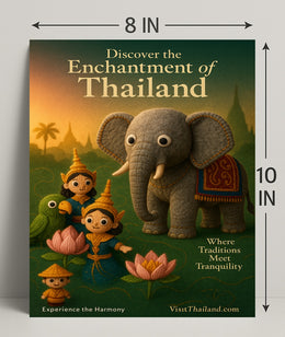 Discover The Enchantment Of Thailand Poster PosterGoat