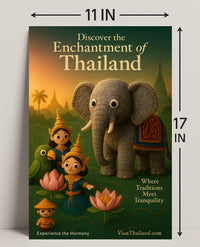 Discover The Enchantment Of Thailand Poster PosterGoat