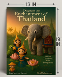 Discover The Enchantment Of Thailand Poster PosterGoat
