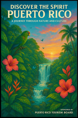 Discover The Spirit Of Puerto Rico Poster PosterGoat