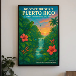 Discover The Spirit Of Puerto Rico Poster PosterGoat