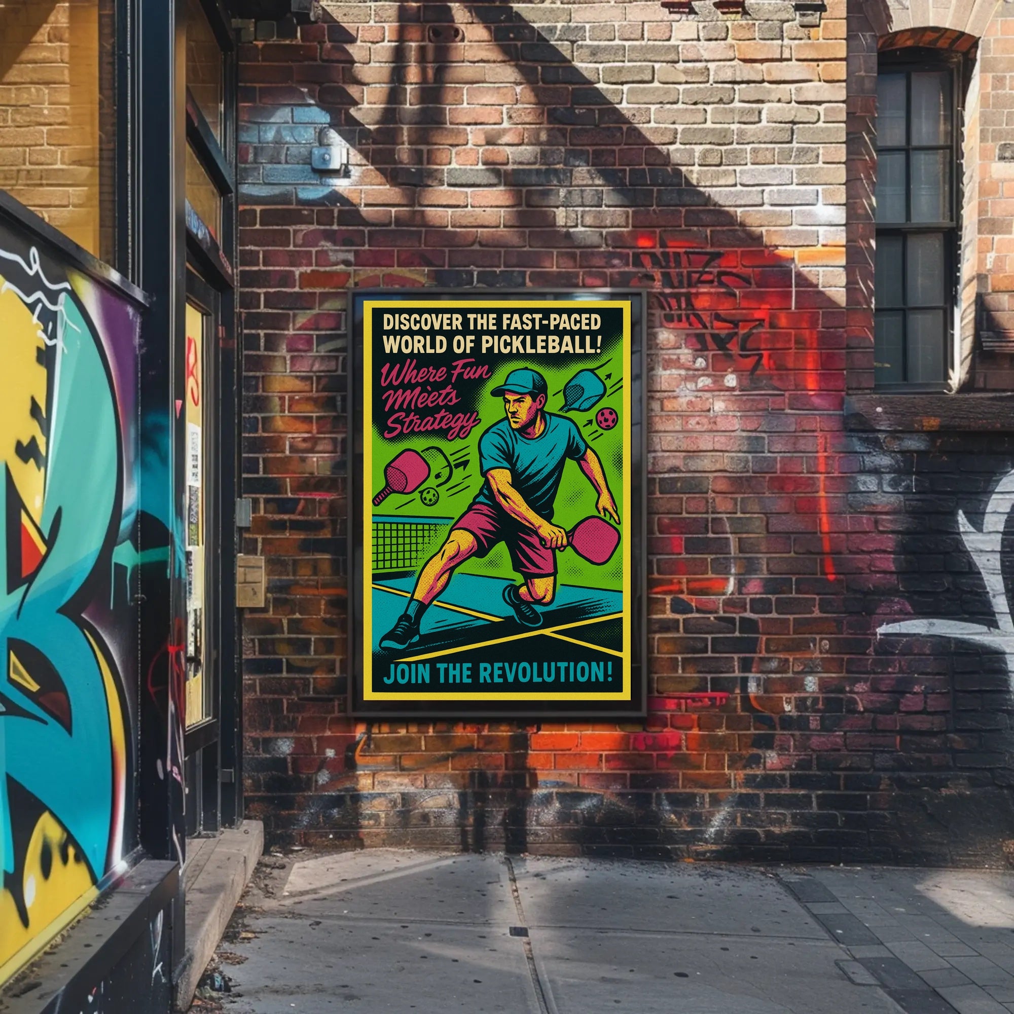 Discover The World Of Pickleball Poster PosterGoat