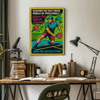 Discover The World Of Pickleball Poster PosterGoat