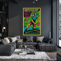 Discover The World Of Pickleball Poster PosterGoat