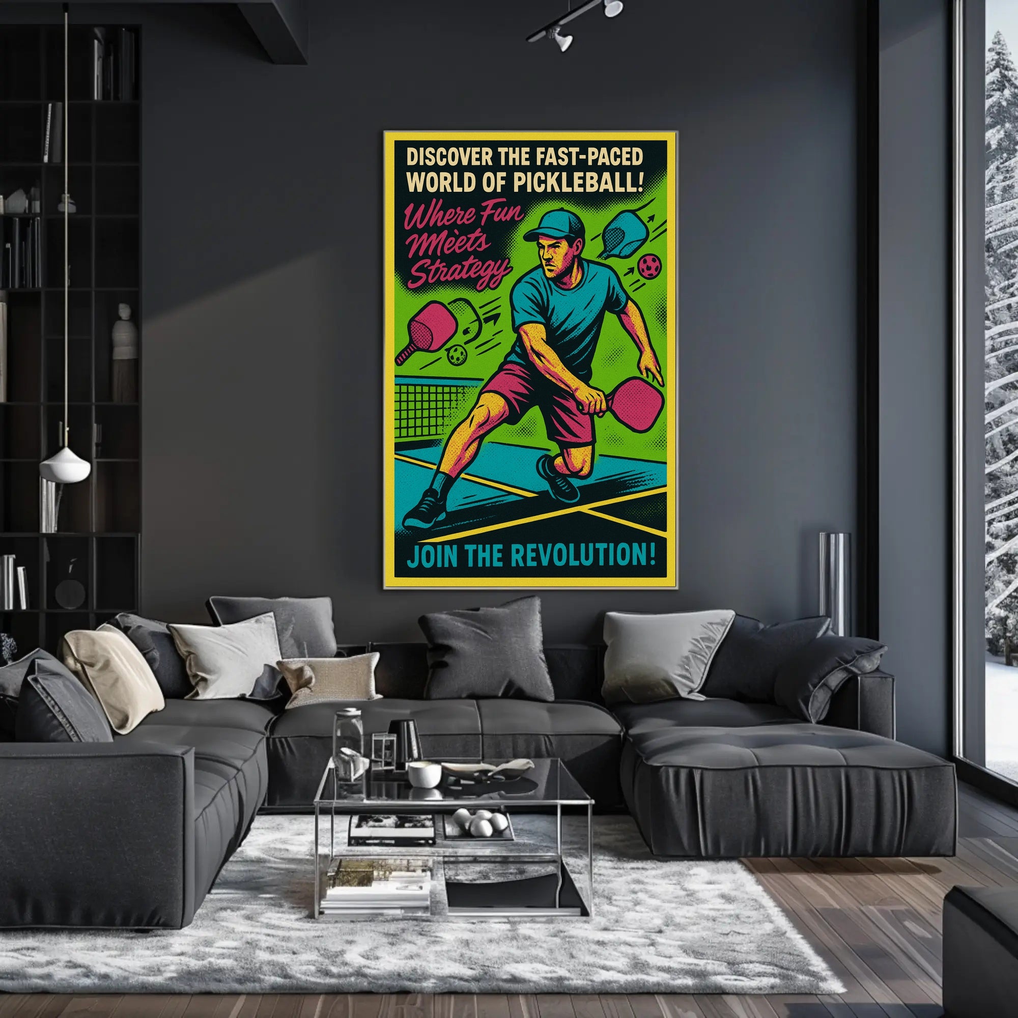 Discover The World Of Pickleball Poster PosterGoat