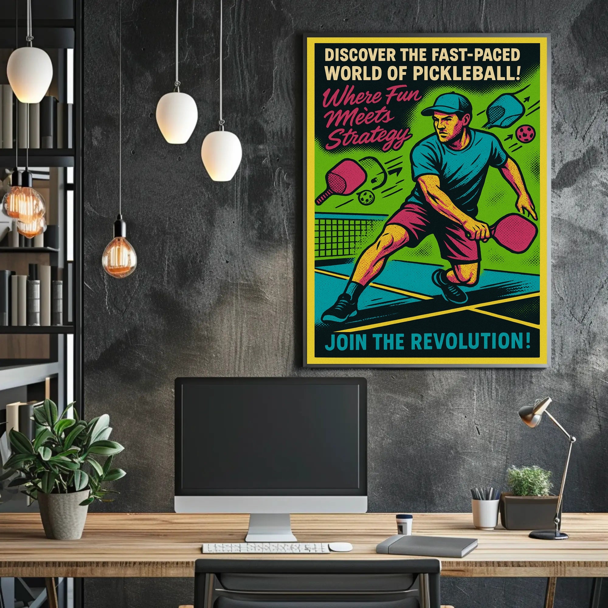 Discover The World Of Pickleball Poster PosterGoat