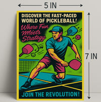 Discover The World Of Pickleball Poster PosterGoat