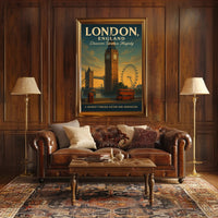 Discover Timeless Majesty in London Poster PosterGoat