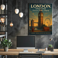 Discover Timeless Majesty in London Poster PosterGoat