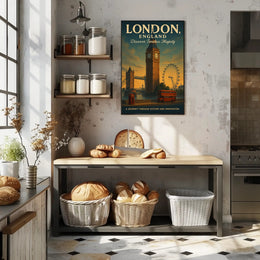 Discover Timeless Majesty in London Poster PosterGoat