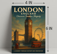 Discover Timeless Majesty in London Poster PosterGoat