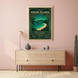 Discover Trunk Bay Poster PosterGoat